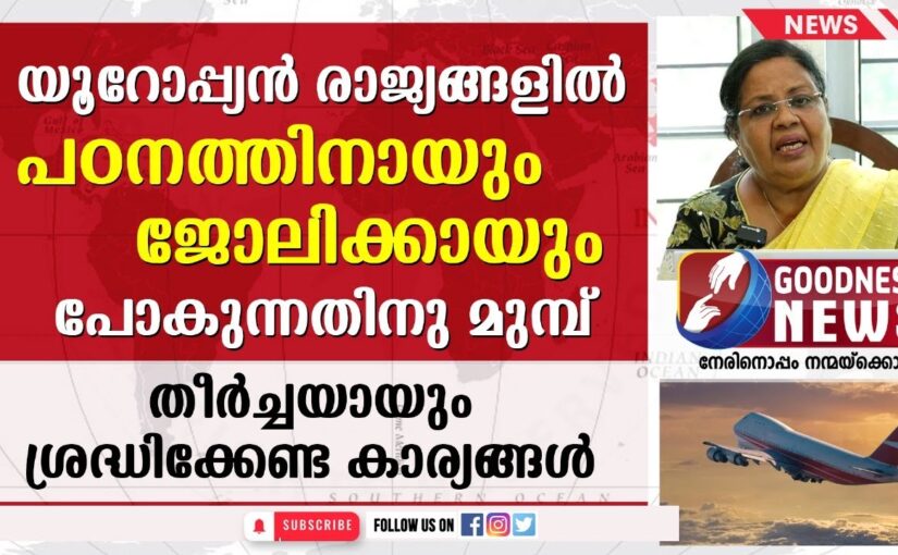 യൂറോപ്പ്യൻ രാജ്യത്ത് ജോലിക്കായി പോകുമ്പോൾ | EPI 29 | SAMBATHINTE SUVISHESHAM | GOODNESS NEWS